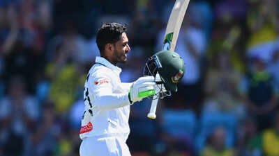 Tanzid Hasan Tamid of Bangladesh celebrates (AP) Tanzid Hasan Tamim creates history in Australia with sensational maiden Test century