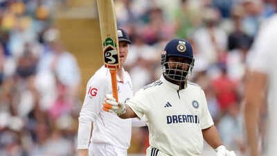 Rishabh Pant (AP Photo) Rishabh Pant on brink of history, eyes record no Indian batter has achieved in Tests
