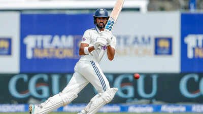 India's Devdutt Padikkal (ANI Photo) Devdutt Padikkal falls for 167, joins Rahul Dravid and Chetashwar Pujara in Sri Lanka record list