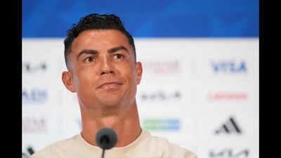 Cristiano Ronaldo. (AP Photo) Cristiano Ronaldo drops bombshell retirement hint: ‘This is probably my last year’, reveals plans after football