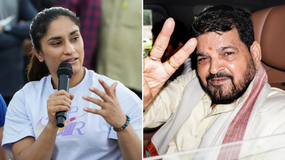 ‘He is a goon and a criminal’: Vinesh Phogat’s sharp attack on Brij Bhushan Sharan Singh