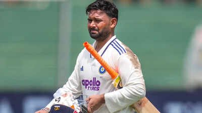 India's Rishabh Pant (PTI Photo) Rishabh Pant scripts history, leapfrogs Shubman Gill to become India’s top WTC run-scorer