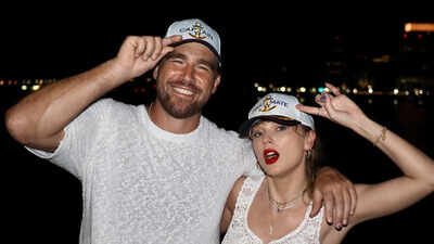 Travis Kelce's sister-in-law, Kylie Kelce, revealed that the singer is called 'Aunt Taylor' in their home and how she has managed to influence her daughters to get cats. (Image Source: Instagram/@killatrav) Travis Kelce's sister-in-law, Kylie Kelce, reveals Taylor Swift’s nickname while discussing the singer’s dynamic with her kids