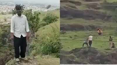 18-year-old Kunal Chandwade. (Image Credit:X) Final minutes of Maharashtra hill tragedy: Sarpanch offers iPhone, teen says ‘death only solution now'