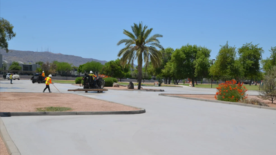 Phoenix coated 36 miles of roads to fight extreme heat In 2020, Phoenix coated 36 miles of roads to fight extreme heat; surfaces became 12°F cooler at noon, but heat exposure for pedestrians rose 5.5°F