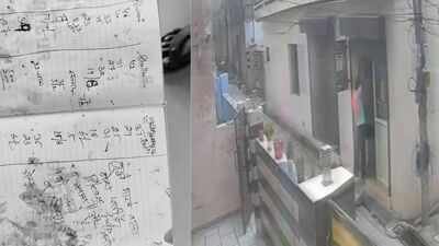 Police found the bloodstained page where victim Rajinder Kaur, 42, named her husband as her murderer. Throat slit, dying woman writes ‘husband is my killer’ in chilling death note