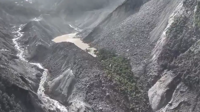 Barrier lake breach raises alarm over fresh Bhotekoshi flood surge Fresh flood threat for Nepal as barrier lake breaches near China border