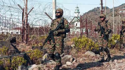 File photo: Army personnel continue to remain vigilant and guard the borders of the country across the LoC Pakistani drone detected in Jammu and Kashmir's Rajouri, security forces put LoC sector on high alert