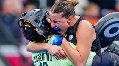 Argentina stun Netherlands to win third title. (Pic credit: FIH) Women’s Hockey World Cup: Argentina stun Netherlands in shootout thriller to win third title