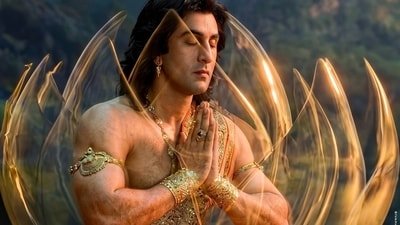Actor Ranbir Kapoor is portraying Ram in the film Ramayana