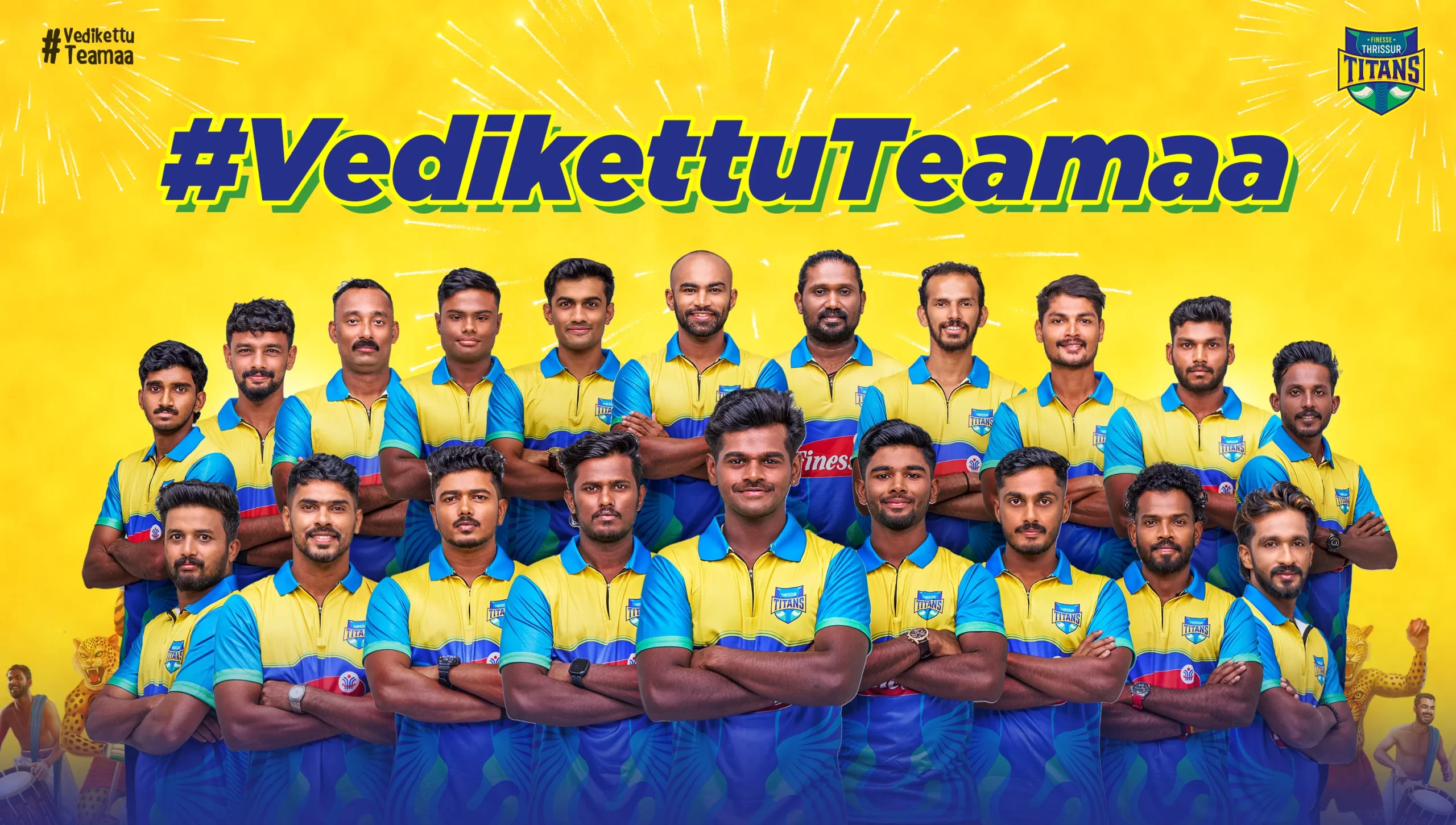 Thrissur Titans 2026: Squad, Captain, Players and Schedule