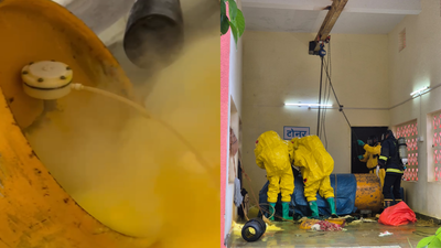 52 hospitalised after chlorine leak at Godhani water plant in Nagpur; gas levels declining