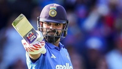 Rohit Sharma after his century at Lord's. (ANI Pic Service)