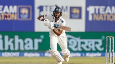 Devdutt Padikkal played a masterclass at number three for India. (Surjeet Yadav) Devdutt Padikkal played a masterclass at number three for India. (Surjeet Yadav)