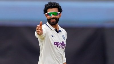 Ravindra Jadeja during the India vs Sri Lanka Test in Galle. (ANI Photo)