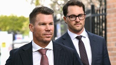 David Warner arrives at Waverley Local Court for a sentencing hearing after pleading guilty to a drink-driving offence in Sydney. (AFP) David Warner arrives at Waverley Local Court for a sentencing hearing after pleading guilty to a drink-driving offence in Sydney. (AFP)