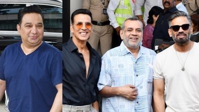 Ahmed Khan on Hera Pheri 3 (Photos: Yogen Shah) Ahmed Khan on Hera Pheri 3 (Photos: Yogen Shah)