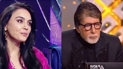 Amitabh Bachchan had a bone to pick with Preity Zinta.