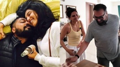 Anurag Kashyap says he is at peace since he has been in a relationship with Shubhra Shetty. Anurag Kashyap says he is at peace since he has been in a relationship with Shubhra Shetty.