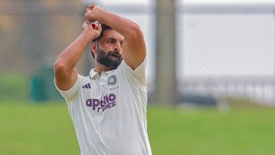 Auqib Nabi gets picked for India's Test squad for Sri Lanka series. (SLC) Auqib Nabi gets picked for India's Test squad for Sri Lanka series. (SLC)