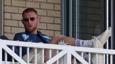 Ben Stokes answers the burning question (AFP)