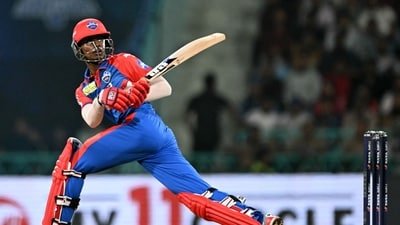 Delhi Capitals player Abhishek Porel (AFP)