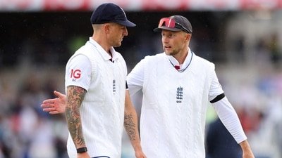 Joe Root and Brydon Carse (Action Images via Reuters)