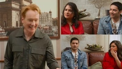 Ali Fazal and Richa Chadha think Conan O'Brien isn't Bollywood material. Ali Fazal and Richa Chadha think Conan O'Brien isn't Bollywood material.
