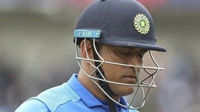 MS Dhoni after getting dismissed in the 2019 World Cup final (X images) MS Dhoni after getting dismissed in the 2019 World Cup final (X images)