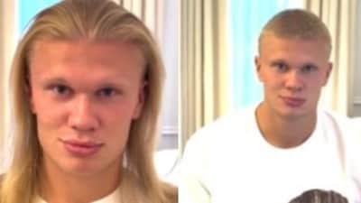 Erling Haaland undergoes a transformation,