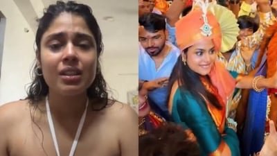 Faria Abdullah was in tears as she spoke about the hate she received post-Bonalu.