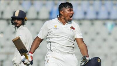 File image of Sarfaraz Khan. (PTI)