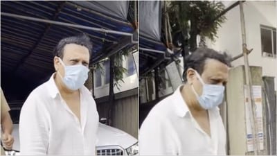 Govinda was spotted at a hospital.