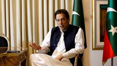 Former Pakistani prime minister Imran Khan (REUTERS/File)