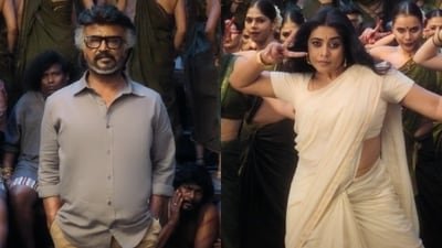 Rajinikanth and Shamna Kasim feature in the Jailer 2 song Ala Bolelo. Rajinikanth and Shamna Kasim feature in the Jailer 2 song Ala Bolelo.