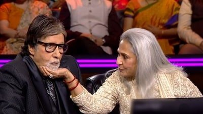 Amitabh Bachchan spoke about Jaya Bachchan on KBC. Amitabh Bachchan spoke about Jaya Bachchan on KBC.
