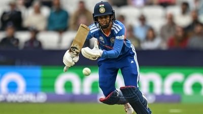 Jemimah Rodrigues’ Asia Cup hopes hang in balance after hamstring injury (AFP)