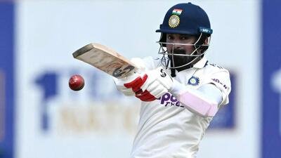 KL Rahul in action during the first day of the first Test between India and Sri Lanka at the Galle International Stadium. (AFP) KL Rahul in action during the first day of the first Test between India and Sri Lanka at the Galle International Stadium. (AFP)