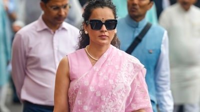 Kangana Ranaut addressed criticism for her political views. (PTI)