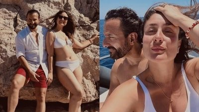 Kareena Kapoor and Saif Ali Khan's pics have fans calling them the coolest couple. Kareena Kapoor and Saif Ali Khan's pics have fans calling them the coolest couple.