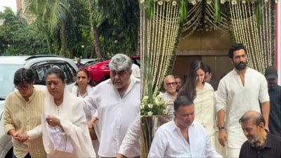 Kuku Kohli's prayer meet was organised on Saturday.
