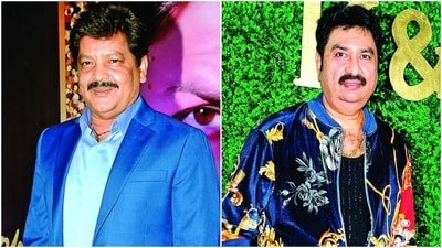 Kumar Sanu took a jibe at Udit Narayan.