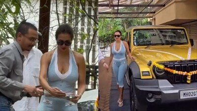 Malaika Arora buys new car.