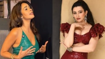 Mallika Sherawat hits back at Shalini Passi for calling her dress fake.