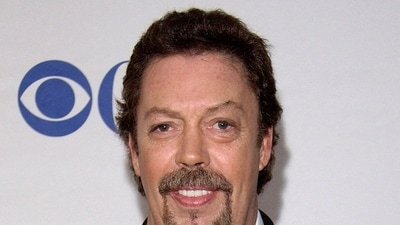 British actor Tim Curry poses for photographers as he arrives for the American Theatre Wing's 59th Annual Tony Awards at Radio City Music Hall in New York, June 5. (REUTERS)
