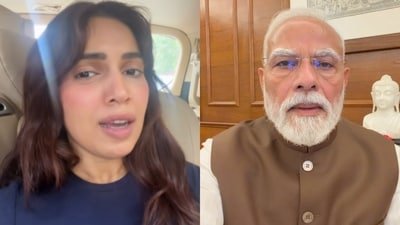 Bhumi Pednekar faces backlash after 'This isn't our culture' remark on PM Modi criticism during NEET protests. Bhumi Pednekar faces backlash after 'This isn't our culture' remark on PM Modi criticism during NEET protests.