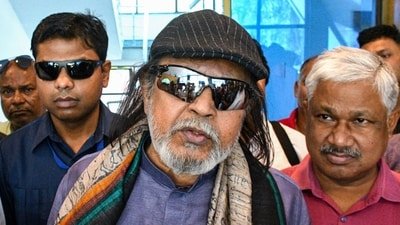 Alipurduar: Actor and BJP leader Mithun Chakraborty talked about being snubbed by the Kolkata Film Festival organisers. (PTI Photo) (PTI)