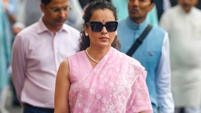 BJP MP Kangana Ranaut calls out film industry's hypocrisy. (PTI Photo/Shahbaz Khan)(PTI07_21_2026_000081B) (PTI) BJP MP Kangana Ranaut calls out film industry's hypocrisy. (PTI Photo/Shahbaz Khan)(PTI07_21_2026_000081B) (PTI)