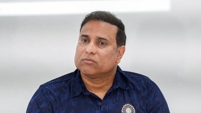Bengaluru: BCCI Centre of Excellence (CoE) head VVS Laxman at a press conference. (PTI)