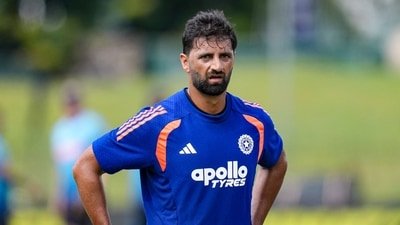 Auqib Nabi recently was part of India's Test squad against Sri Lanka. (PTI) Auqib Nabi recently was part of India's Test squad against Sri Lanka. (PTI)